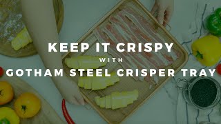 Keep It Crispy With The Help Of The Gotham Steel Crisper Tray [upl. by Kaila]