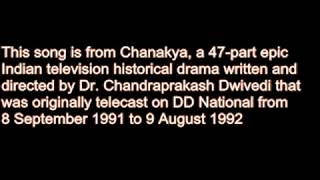 Chanakya Serial title song [upl. by Nnairam]