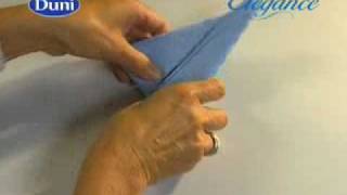 Napkin folding Feather [upl. by Deeyn181]