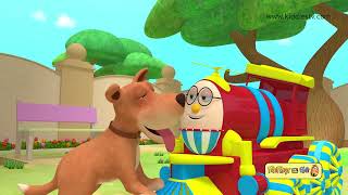 Humpty the Train Pet Song in Hindi  Hindi Balgeet  हम्प्टी द ट्रेन पेट सॉन्ग हिंदी में  Kiddiestv [upl. by Alieka341]