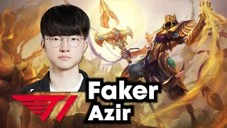 Faker picks Azir [upl. by Ojeillib316]