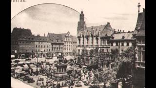 MAIN MARKET SQUARE in BRESLAU  vintage photography from 1900s [upl. by Alegnat]