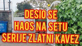 EKSKLUZIVNO BILI SMO NA SETU TURSKE SERIJE ZLATNI KAVEZ  DESIO SE HAOS NA SETU [upl. by Dorrehs902]