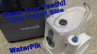 New Travel Size  Waterpik Water Flosser WP310  Must See [upl. by Ellette]