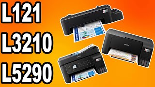 EPSON L121 L3210 amp L5290 COMPARISON  The Printing Shock  Marlon Ubaldo [upl. by Moina]