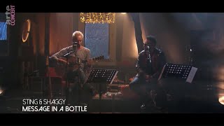 Message in a Bottle  Sting amp Shaggy  Château dHérouville Recording Spring 2018 ARTE [upl. by Annaes]