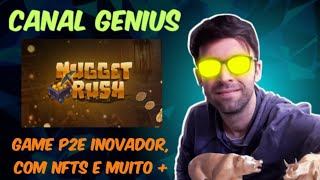 NuggetRush é um jogo gratuito para ganhar na blockchain da Ethereum 20 bonus promocional cod INF03 [upl. by Nihcas286]