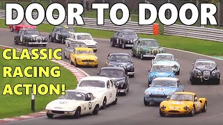 2024 CSCC Oulton Park Classic sports car racing action amp sounds  The Smallest Cog MGB [upl. by Anitsyrc272]