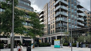 Ealing Broadway station to Dickens Yard [upl. by Uolyram484]