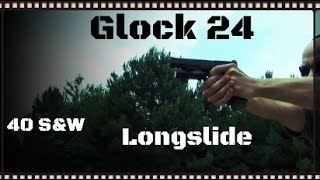 G24 Review 40 SampW Longslide Pistol From Glock HD [upl. by Naedan653]