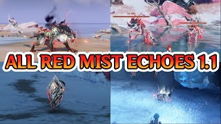 ALL RED MIST ECHO LOCATIONS  Version 11  Wuthering Waves [upl. by Maybelle93]