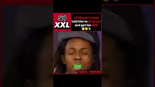 Lil Wayne mom told him to drop out of high school [upl. by Sivad]