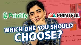 Printify vs Printful in 2024  Which One Is Better  Pros and Cons  8 Different Comparision [upl. by Uzia]