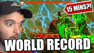 SPEEDRUNNERS ACTUALLY BROKE TERMINUS Black Ops 6 Zombies World Record Reaction [upl. by Karil]