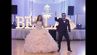 Best Quinceañera XV Father Daughter Surprise Dance 2018 [upl. by Axia]