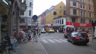 Walking to the Comfort Hotel Vesterbro in Copenhagen Denmark [upl. by Polito]