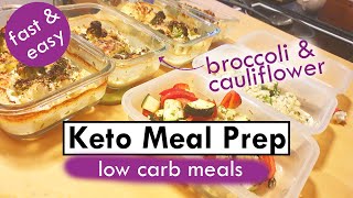 45 Minutes KETO Batch Cooking And Meal Prep  How I plan My Week As An Alternate Day Faster [upl. by Arotak]