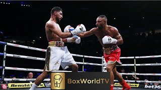 FEUD Settled Amir Khan VS Kell Brook  FULL FIGHT HIGHLIGHTS [upl. by Omsare]