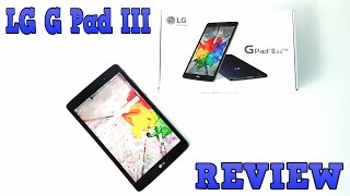 LG G PAD III 80 REVIEW  Snapdragon 615 2GB Ram 16 GB Rom [upl. by Etnaik]