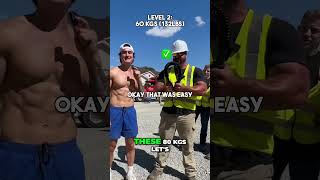 Unbelievable Feat Bodybuilders vs Construction Workers Bending an Unbendable Bar shorts [upl. by Betsy]