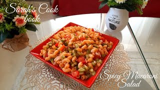 Spicy Macaroni Salad  Sweet amp Spicy Macaroni Salad  Quick Chatpati Macaroni Salad Recipe [upl. by Josee]