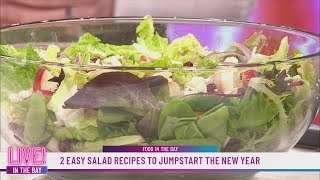 2 easy salad recipes to jumpstart the New Year [upl. by Sulecram]