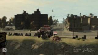 GTA 4  Police Jump HD [upl. by Endo740]