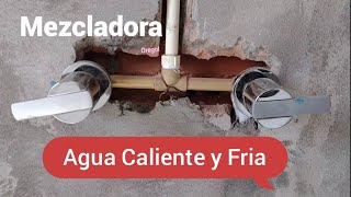 Cómo Instalar Mezcladora Para Agua Caliente y Fría [upl. by Setiram]