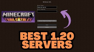 Top 5 Minecraft 120 Servers [upl. by Ahsikam804]