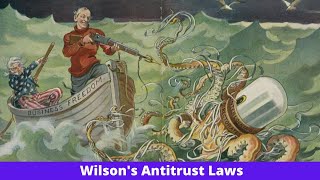 History Brief Wilsons Antitrust Laws [upl. by Ruffi436]