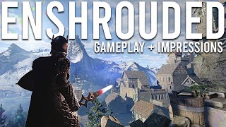 Enshrouded Gameplay and Impressions [upl. by Saxen]