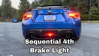 Valenti 4th Brake Light Install 2020 BRZ [upl. by Naves]