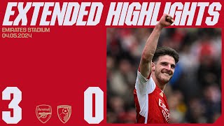 EXTENDED HIGHLIGHTS  Arsenal vs Bournemouth 30  Premier League [upl. by Trillbee]