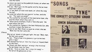 Wor nannys a Mazer Owen Brannigan Consett Citizens Choir arranged by Arthur Wilkinson [upl. by Anai]