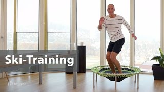 Ski und Wintersporttraining auf dem Minitrampolin für Zuhause  bellicon Deutschland [upl. by Ydnik606]