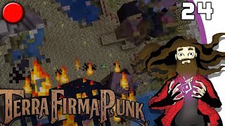 Minecraft TerraFirmaPunk avec Edo et Auré 24 FR [upl. by Grayson]