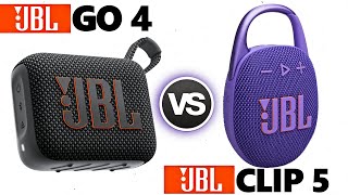 JBL GO 4 VS JBL CLIP 5 ❌ NEW JBL SPEAKERS CES 2024 LAS VEGAS ❌ SPECS COMPARISON [upl. by Nuawed]