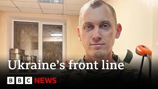 The soldiers fighting on Ukraines ‘most dangerous front line’ against Russia  BBC News [upl. by Fechter215]