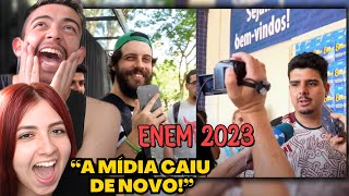 REACT REPÓRTER DOIDÃO  ENEM 2023 DIOGO DEFANTE [upl. by Rust]