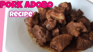 How to cook Pork Adobo  Pork ADOBO Recipe  Panlasang Pinoy [upl. by Lebasy]