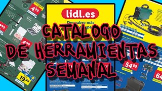 Catalogo de Herramientas LIDL [upl. by Onez]