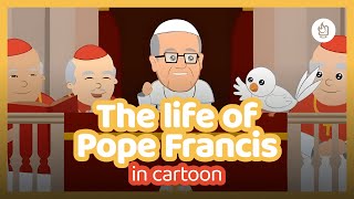 The life of Pope Francis in cartoon [upl. by Sutit]