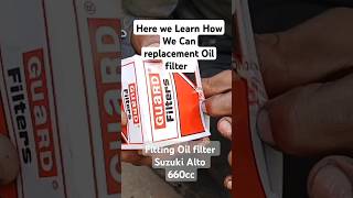 Replacement Oil filter carrepairexpert automobile [upl. by Hoang]