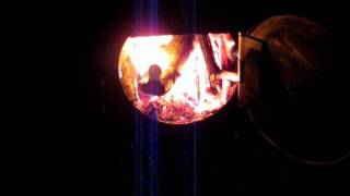 DIY tent wood stove burning at night [upl. by Dobrinsky422]