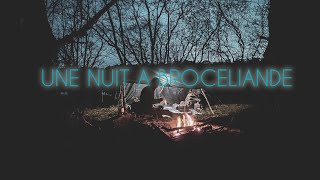 Bivouac nuitée chez le Roi Arthur Bushcraft [upl. by Timus]