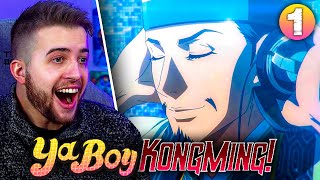 THIS ANIME IS SUCH A VIBE Ya Boy Kongming Episode 1 Reaction  Paripi Koumei [upl. by Ellednahs539]