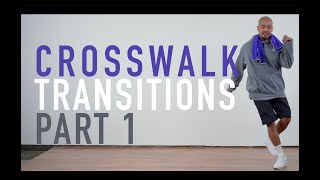 House Dance Tutorial  Crosswalk Transitions with 8 Moves Part 1 Part 2 in Description [upl. by Tybie867]