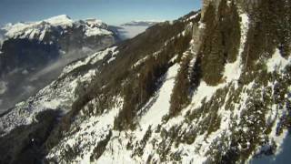 Speedriding in Wengen Switzerland [upl. by Faustus]