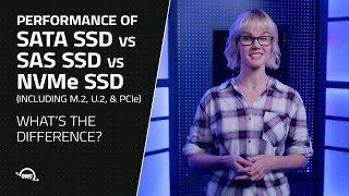 Performance difference between SATA SSD vs SAS SSD vs NVME vs U2 [upl. by Anear]