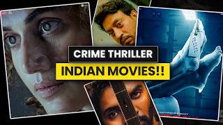 TOP 5 Crime Thriller Indian Movies on Netflix amp JioCinema [upl. by Bast74]